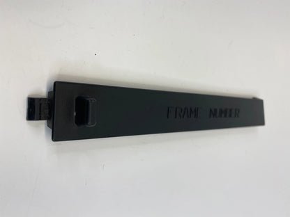 2009-2013 HONDA FIT LID FRAME NUMBER COVER TRIM BEZEL 74200-TF0-00 OEM