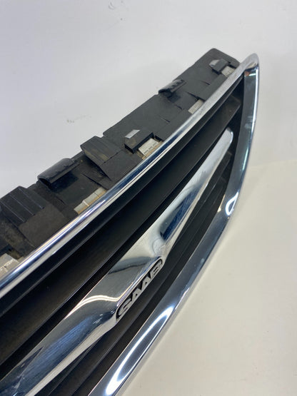 2003-2007 Saab 9-3 Sedan Front Bumper Radiator Center Grille Set of 3 OEM