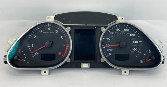 05-08 AUDI A6 QUATTRO INSTRUMENT CLUSTER SPEEDOMETER UNK MILES 4F0-920-950M OEM