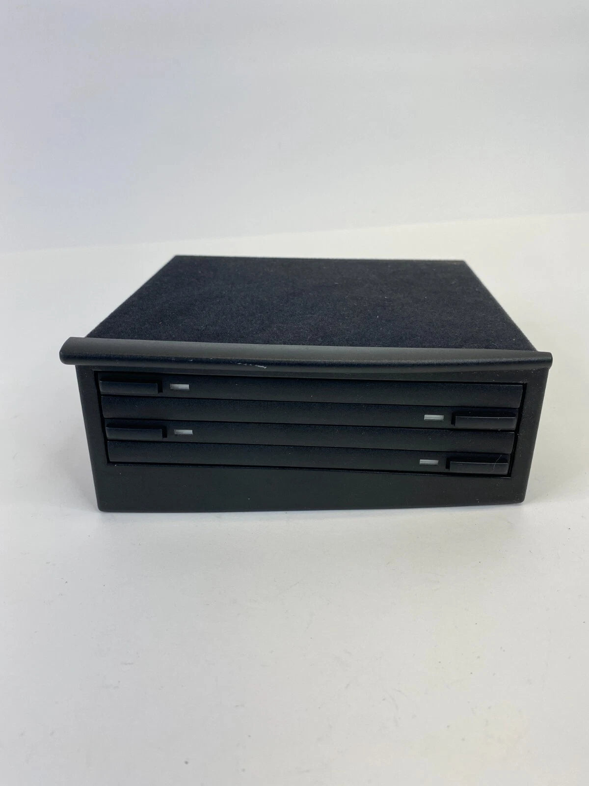 02-05 BMW 745I 745LI CENTER CONSOLE CD DISC HOLDER STORAGE BOX 51167017806 OEM