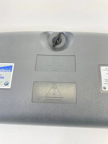 02-05 BMW 745I 745LI REAR TRUNK EMERGENCY FIRST AID KIT TOOL BOX 7111-675254 OEM
