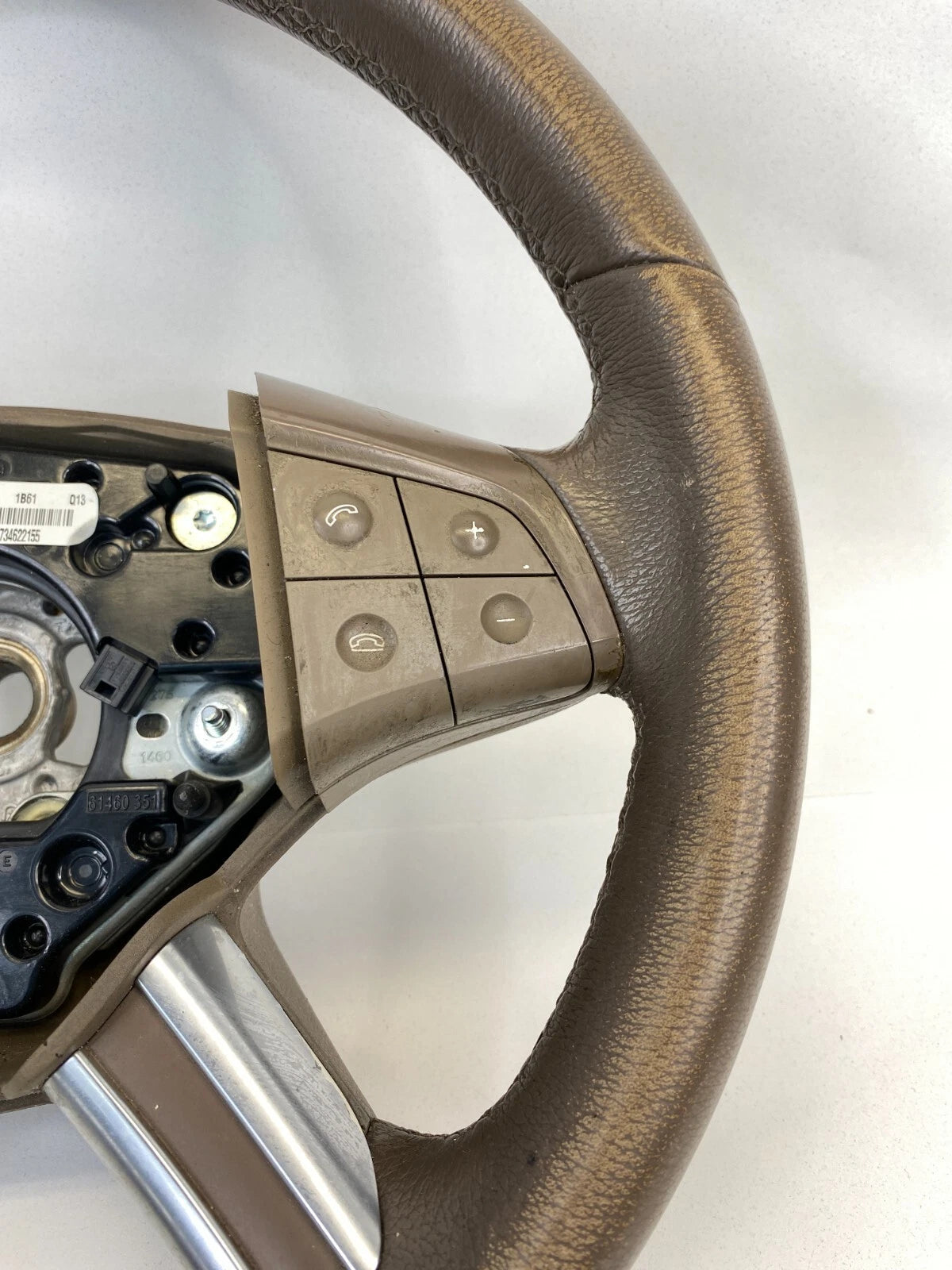 2006-2008 MERCEDES R350 2007-2010 GL450 STEERING WHEEL BEIGE A1644605103 OEM