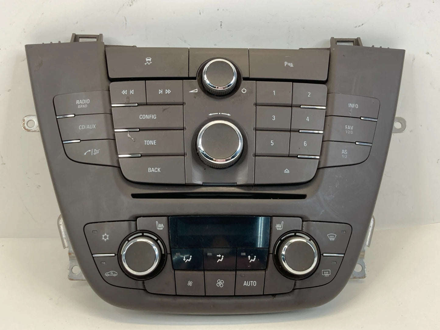 2011-2013 Buick Regal Radio CD Player AC Air Climate Control Panel 13297382 OEM