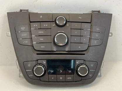 2011-2013 Buick Regal Radio CD Player AC Air Climate Control Panel 13297382 OEM