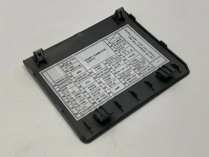 2003 03 HYUNDAI SANTA FE 3.5L FUSE BOX FUSEBOX ACCESS PANEL COVER LID TRIM OEM