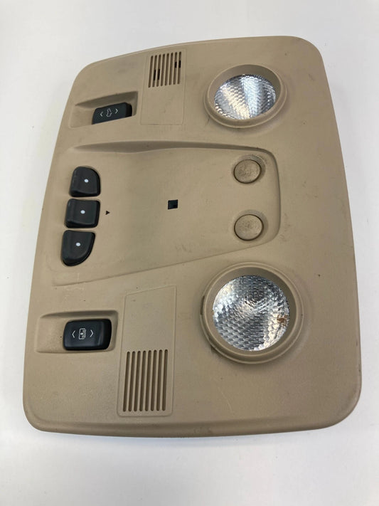 08-17 BUICK ENCLAVE ROOF OVERHEAD CONSOLE DOME LIGHT W SUNROOF HOMELINK OEM