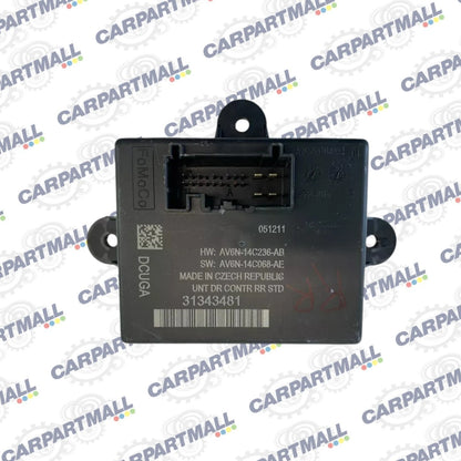 2011 2012 2013 VOLVO S60 REAR RIGHT SIDE DOOR CONTROL MODULE UNIT 31343481 OEM