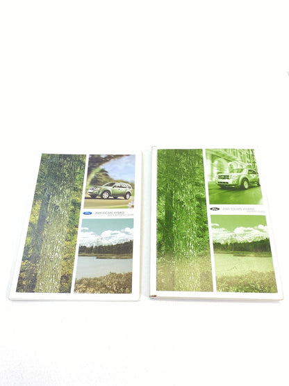 2009 FORD ESCAPE HYBRID OWNER'S OWNERS GUIDE HANDBOOK W/ CASE OEM