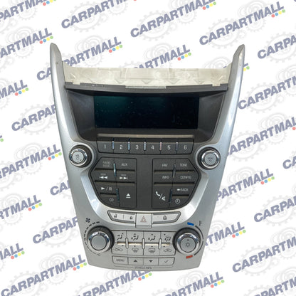 10 11 CHEVY EQUINOX AC HVAC CLIMATE CONTROL SWITCH RADIO DASH SCREEN 12844843G
