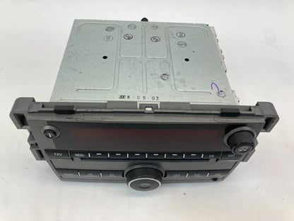 2009 09 SATURN VUE RADIO AM/FM STEREO MP3 CD PLAYER RECEIVER UNIT 20790696 OEM