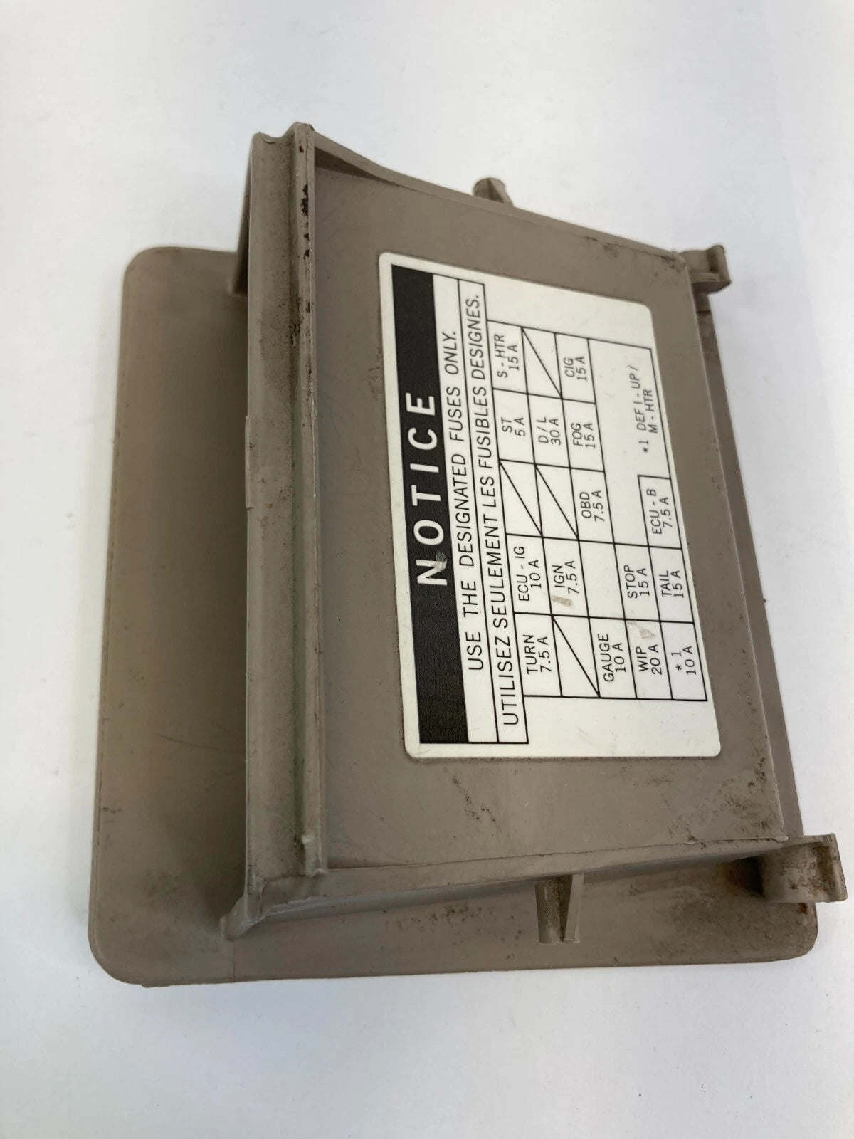 1998-2002 TOYOTA COROLLA DASH LEFT STORAGE COMPARTMENT POCKET TRAY COIN OEM