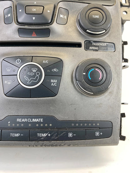 2013-2019 FORD INTERCEPTOR UTILITY RADIO CLIMATE CONTROL PANEL TRIM EB5T-18A802
