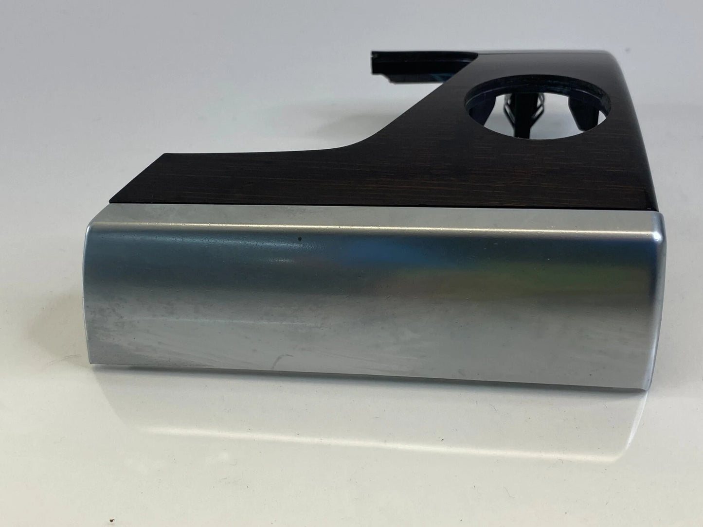 2007-2013 BMW X5 FRONT LEFT DRIVER DASH PUSH START STOP KEY FINE COVER TRIM