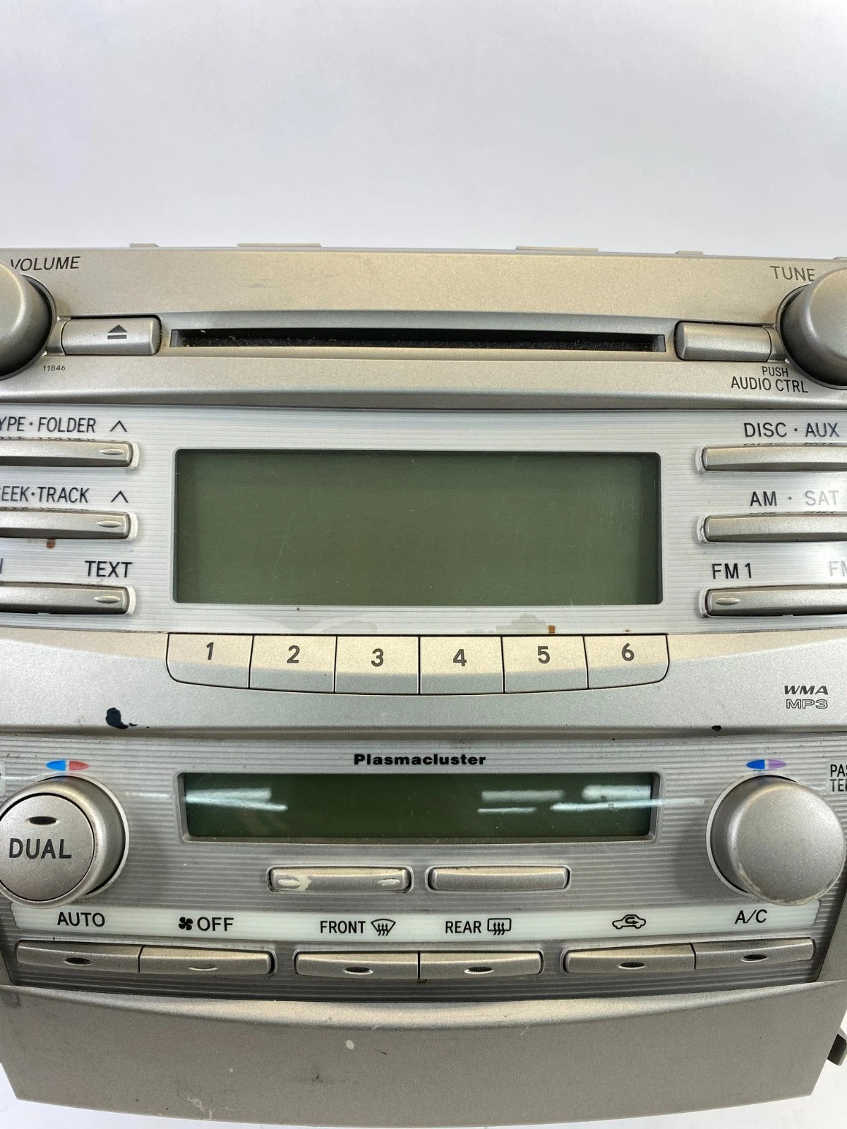 2010 2011 TOYOTA CAMRY RADIO STEREO RECEIVER WITH CLIMATE CONTROL OEM 8612006480