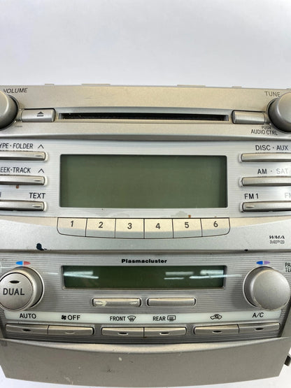 2010 2011 TOYOTA CAMRY RADIO STEREO RECEIVER WITH CLIMATE CONTROL OEM 8612006480