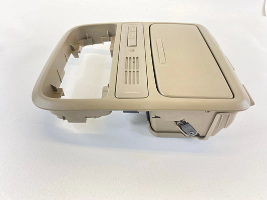 2009-2015 HONDA PILOT FRONT OVERHEAD ROOF CONSOLE DOME LIGHT STORAGE COMPARTMENT