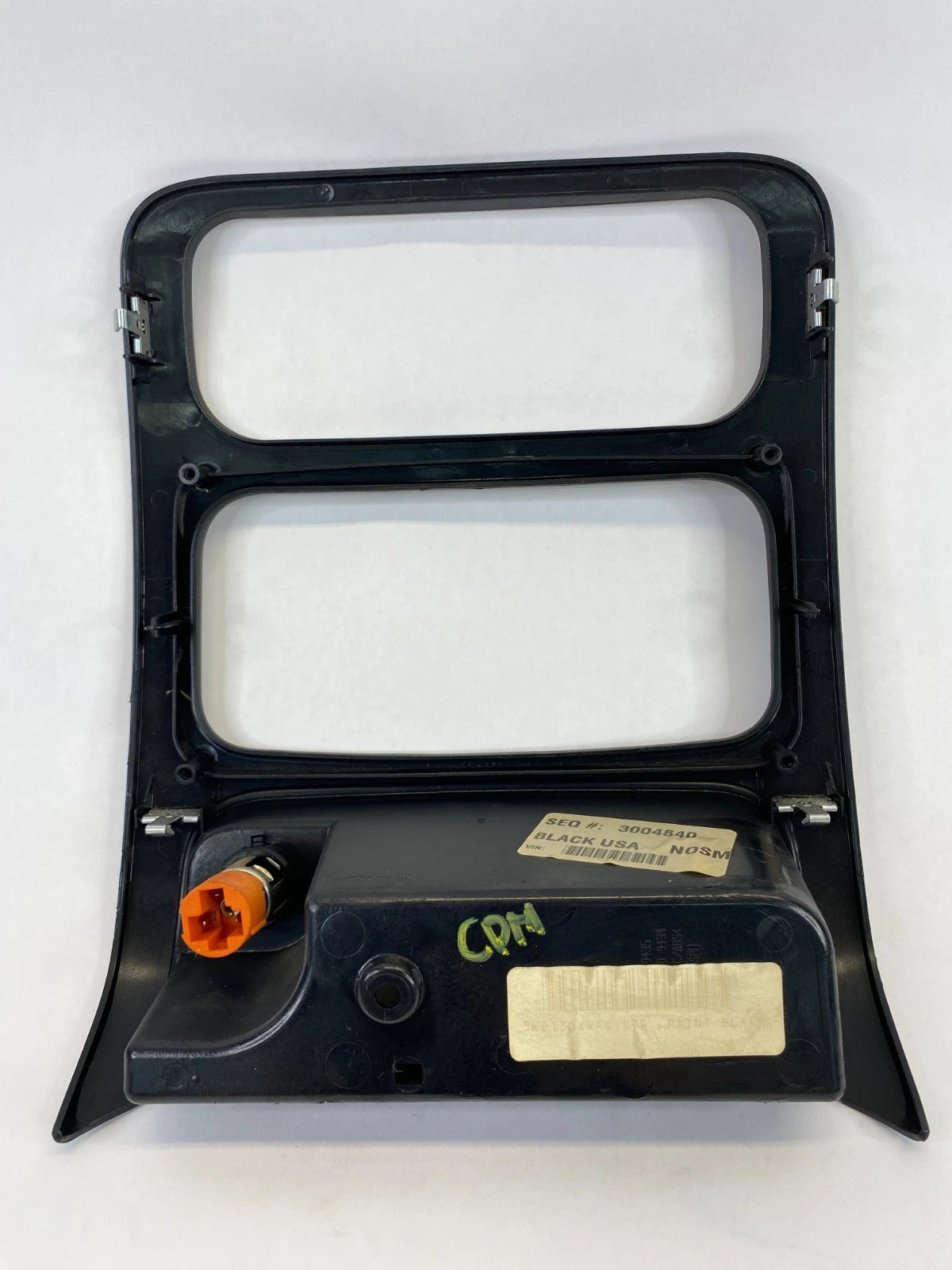 2003-2007 JEEP LIBERTY DASH PANEL RADIO CLIMATE BEZEL TRIM BLACK 5KD13DX9AC OEM