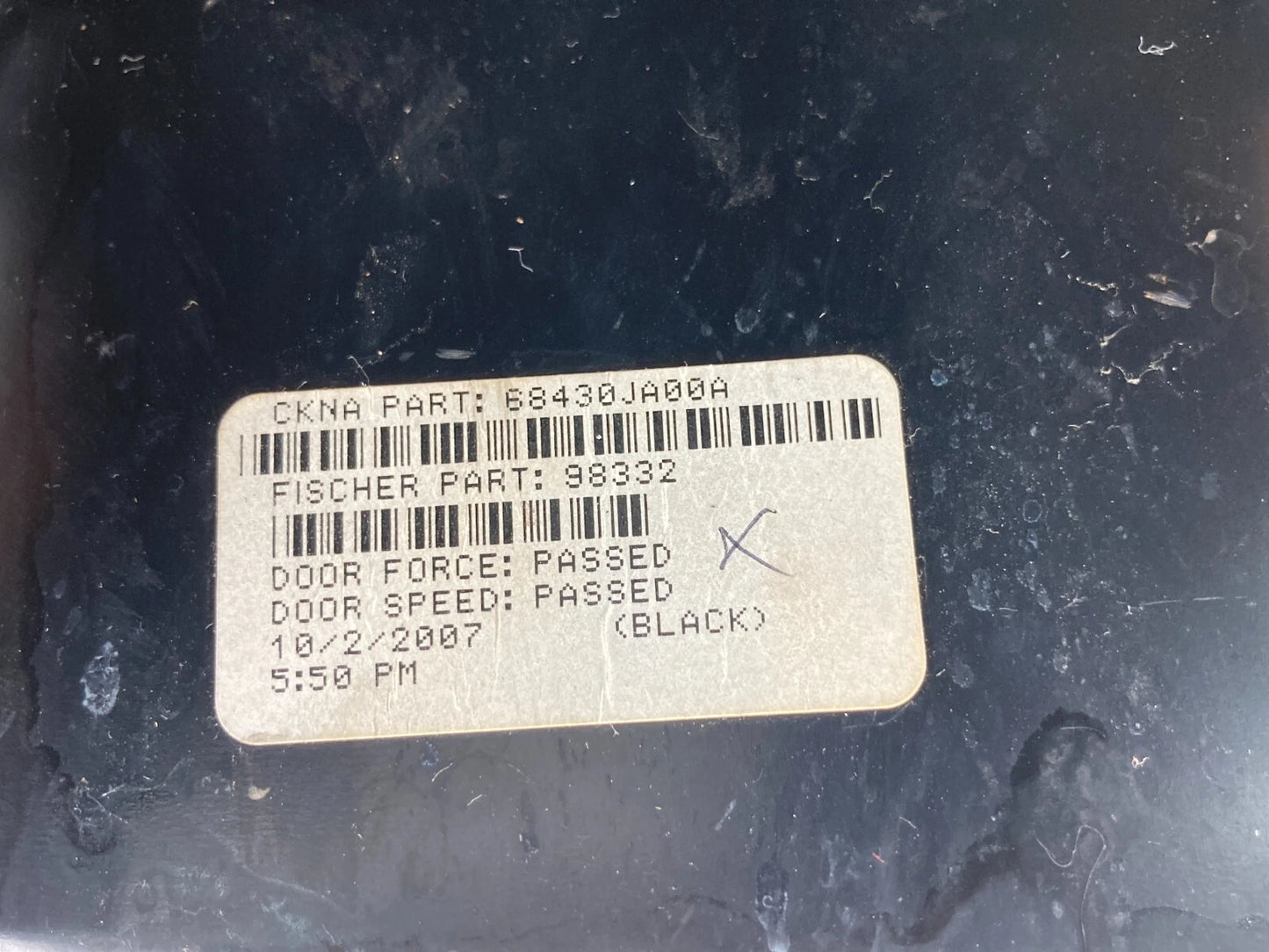 2007-2012 NISSAN ALTIMA SEDAN CENTER CONSOLE CUP HOLDER ASSEMBLY 68430JA00A OEM