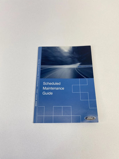 2004 FORD EXPLORER OWNERS MANUAL WARRANTY MAINTENANCE BOOK W/ CASE