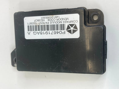 09-20 DODGE GRAND CARAVAN COMPASS CONTROL MODULE UNIT 04671918AG OEM