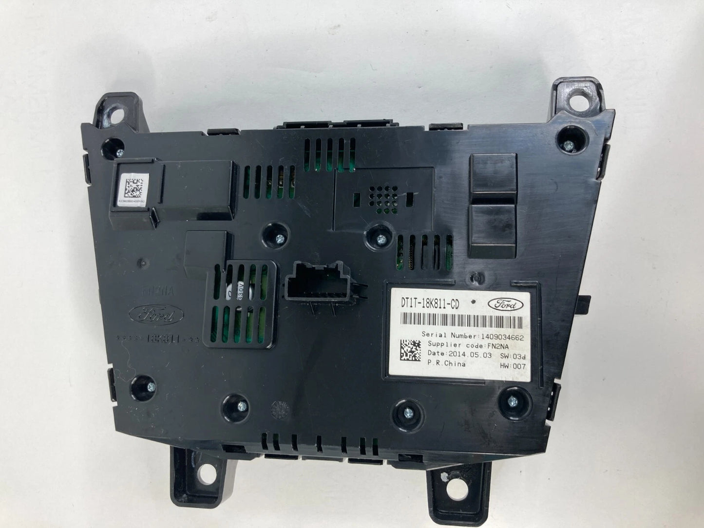 14-16 FORD TRANSIT CONNECT DASH RADIO CONTROL BEZEL TRIM PANEL DT1T-18K811-CD