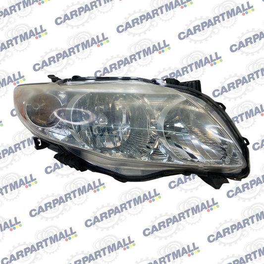 2009 2010 TOYOTA COROLLA FRONT RIGHT PASSENGER HEADLIGHT HEADLAMP OEM