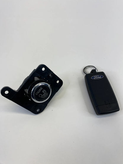 2010-2012 FORD TAURUS IGNITION ENGINE START STOP SWITCH & KEY AG1T-10B776-ACW
