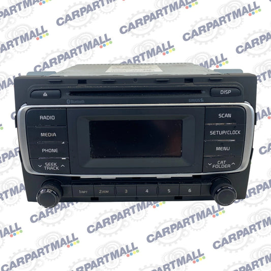 2016 2017 Kia Rio Radio AM/FM CD Disc Player Stereo Bluetooth Sirius 96170-1W960