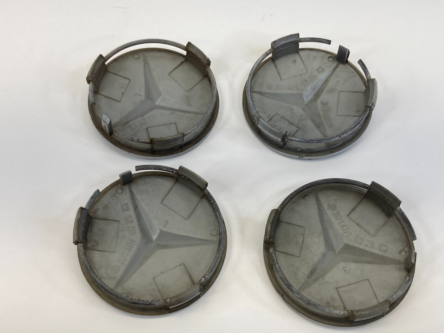 1998-2002 Mercedes-Benz E430 Rim Wheel Center Caps Hubcaps Set of 4 OEM