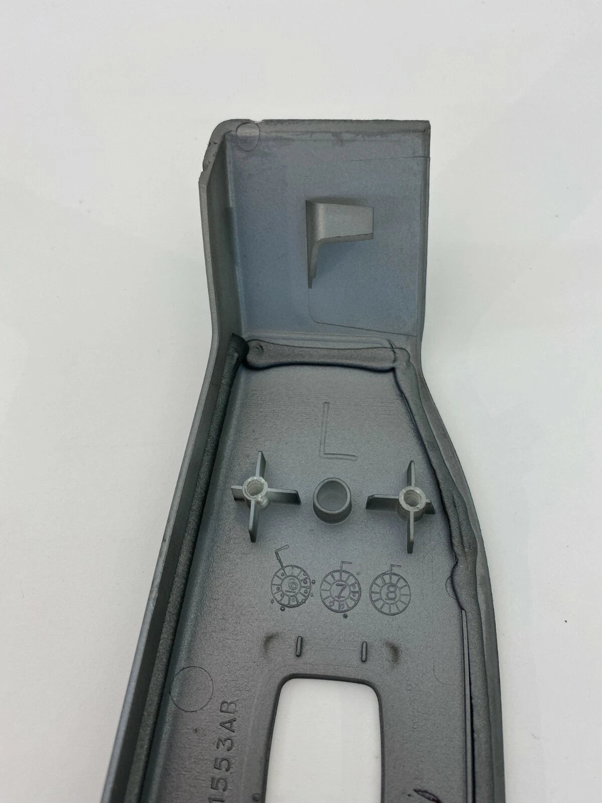 2007-2010 JEEP PATRIOT REAR LEFT SIDE WINDOW SWITCH BEZEL TRIM PANEL 71553AB OEM
