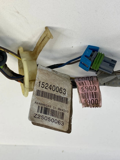 2002-2006 GMC ENVOY REAR LEFT SIDE HARNESS DOOR WARNING WIRE CABLE 15240063 OEM