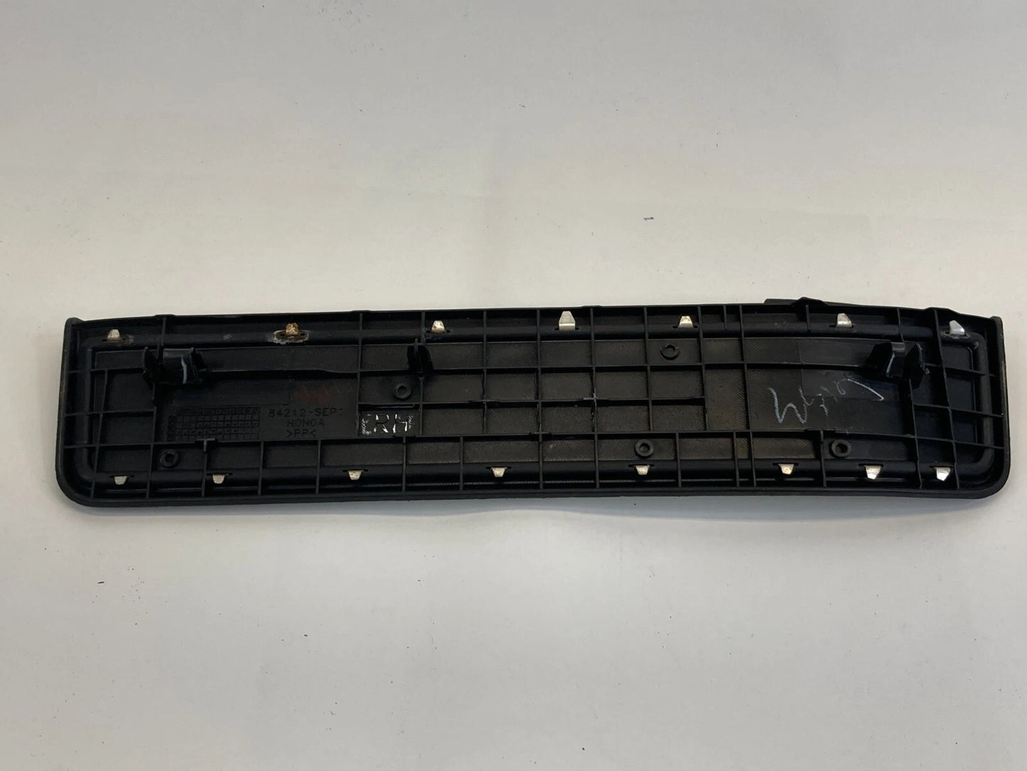04-08 ACURA TL REAR RIGHT DOOR SILL SCUFF TRIM PLATE STEP MOLDING 84212-SEP1