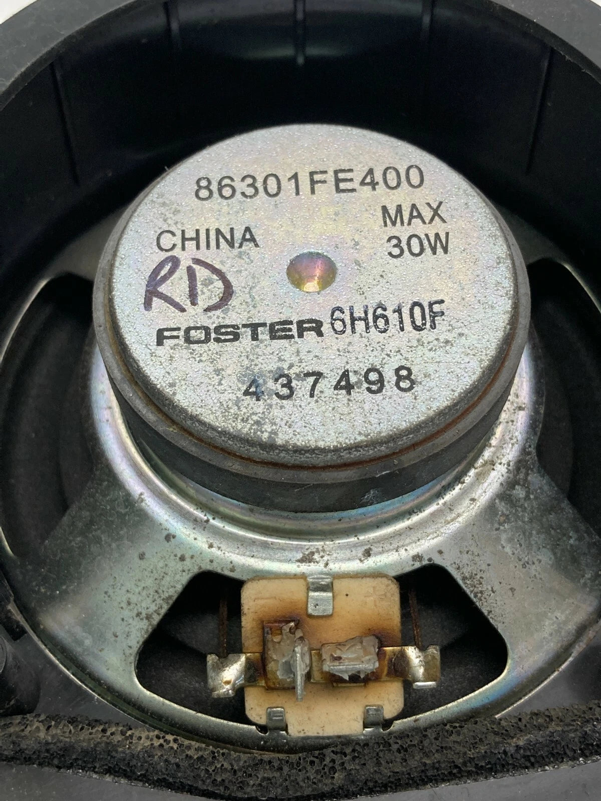 07 SUBARU IMPREZA 07 08 FORESTER REAR LEFT SIDE DOOR AUDIO SPEAKER 86301FE400