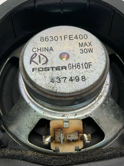07 SUBARU IMPREZA 07 08 FORESTER REAR LEFT SIDE DOOR AUDIO SPEAKER 86301FE400