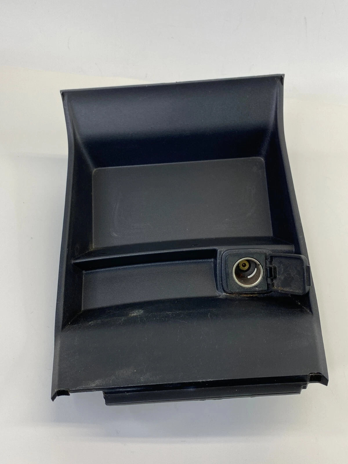 2013-2016 FORD FUSION CONSOLE STORAGE BIN TRAY TRIM COVER W/POWER OUTLET ASSY