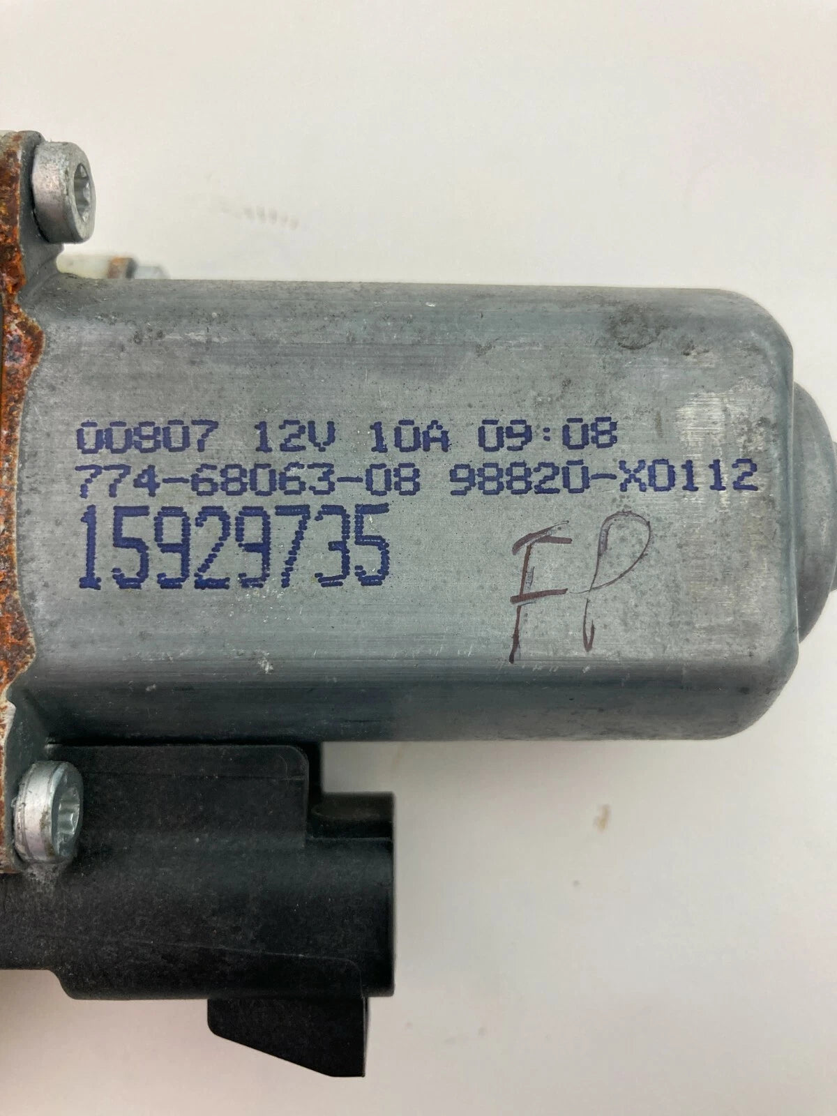 2005-2010 CHEVROLET COBALT FRONT RIGHT PASSENGER SIDE DOOR POWER WINDOW MOTOR