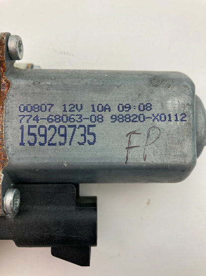 2005-2010 CHEVROLET COBALT FRONT RIGHT PASSENGER SIDE DOOR POWER WINDOW MOTOR