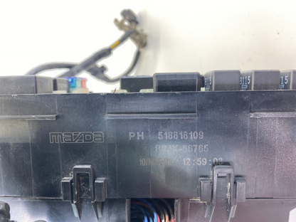 07-12 Mazda CX-7 2.5L Fuse Relay Junction Fuse Relay Main Block Box EG21-66767