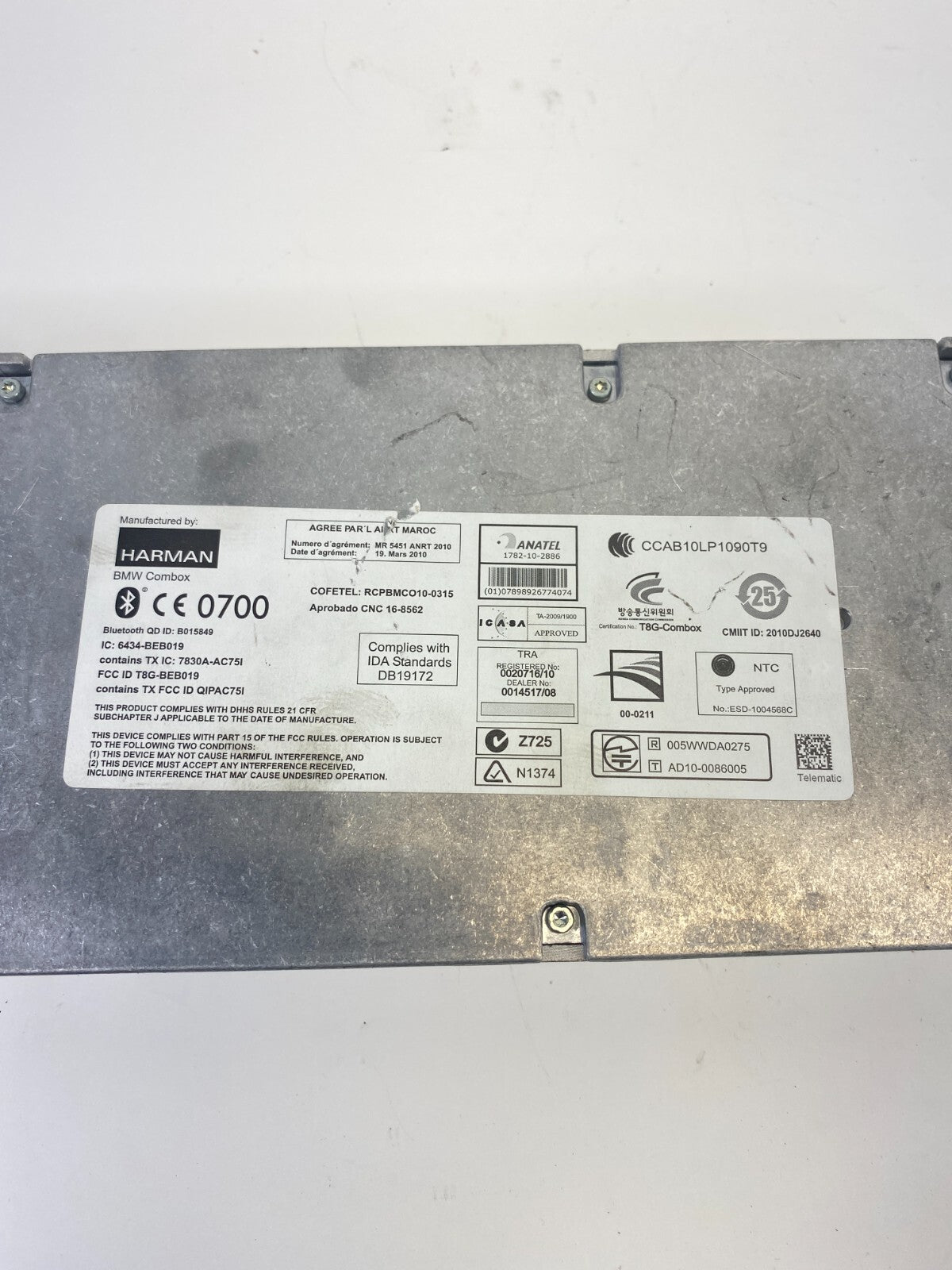 2009-2011 BMW 328i xDrive Communication Bluetooth Computer Control Module OEM