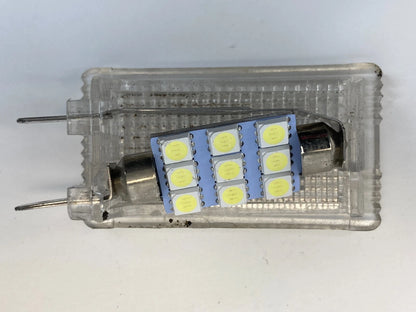 2003-2011 SAAB 9-3 FRONT LEFT DRIVER DOOR COURTESY LIGHT LAMP COVER LENS OEM