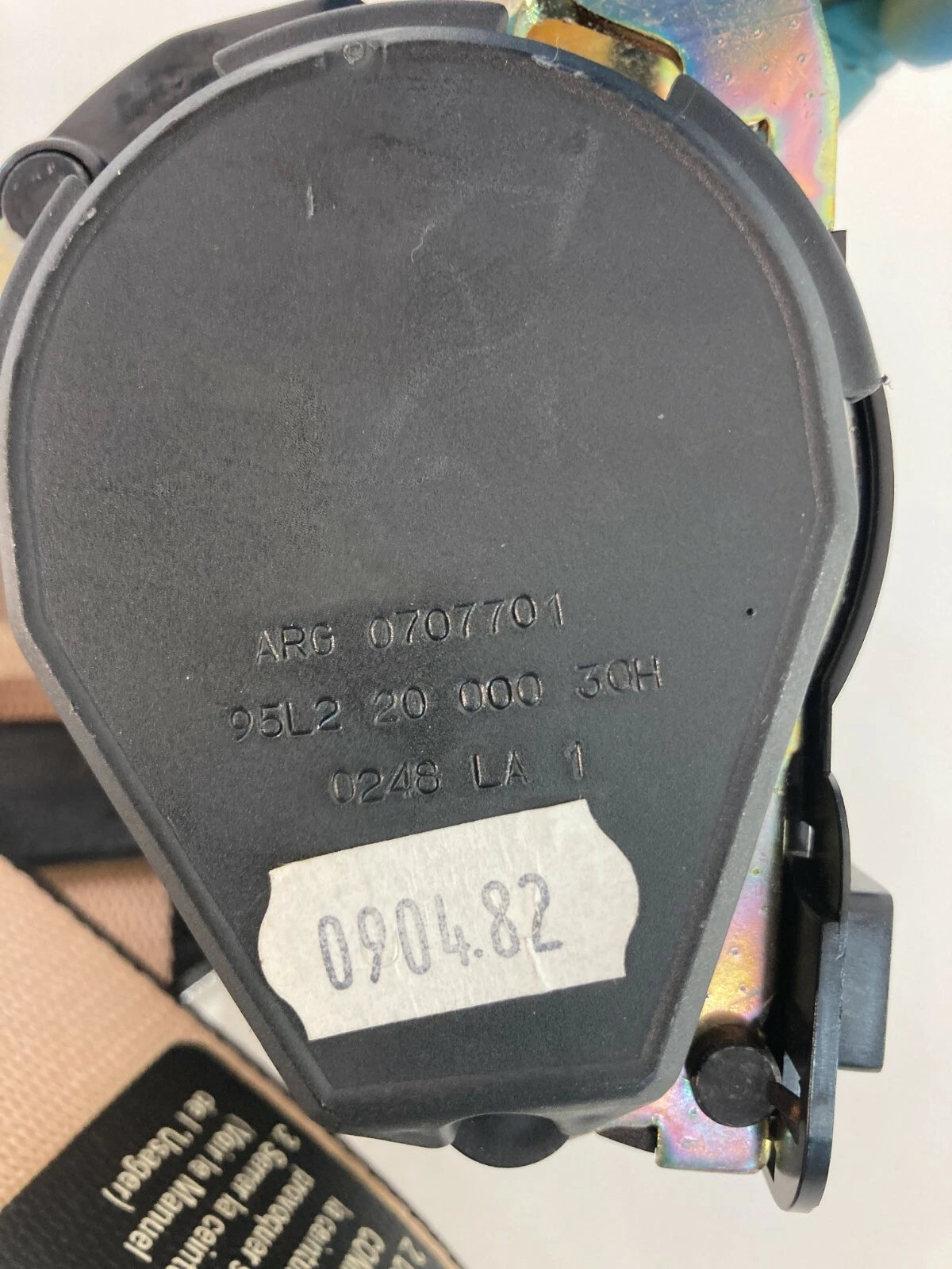 1995-2001 BMW 740I 740IL REAR LEFT SIDE SEAT BELT RETRACTOR PRETENSIONER 0707701