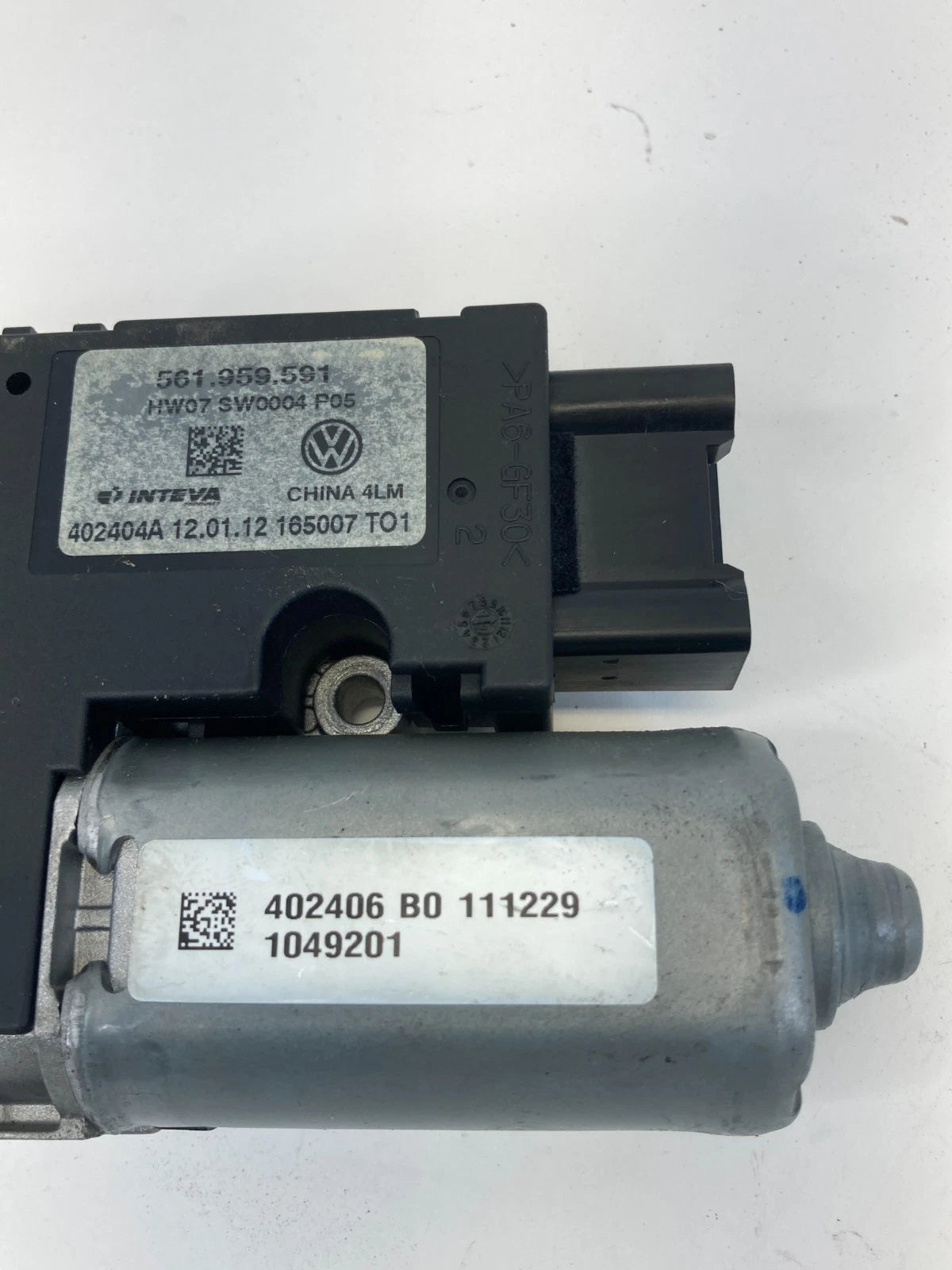 2012-2022 VW VOLKSWAGEN PASSAT SEDAN SUNROOF MOONROOF DRIVE MOTOR 561959591 OEM