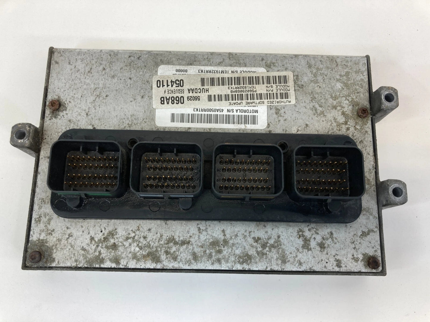 2003 DODGE RAM 2500 5.7L V8 ENGINE COMPUTER CONTROL MODULE ECM ECU 56029068AB