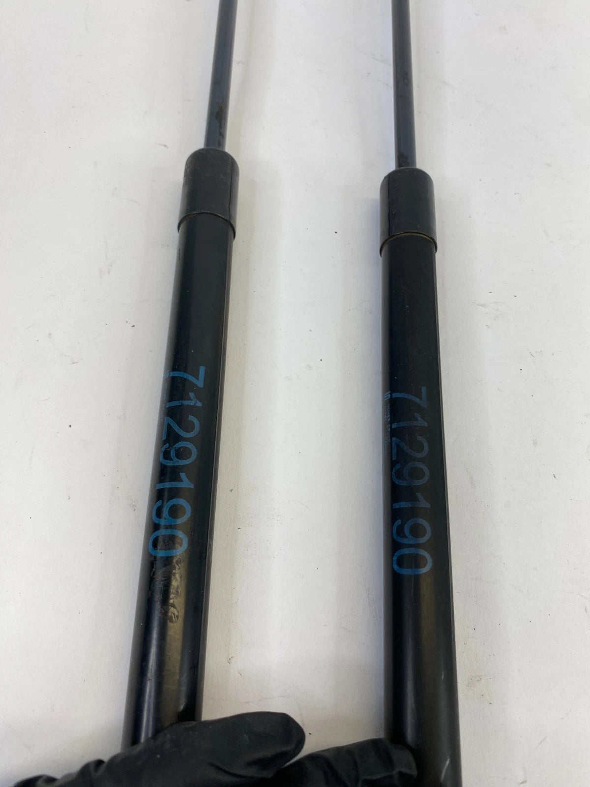 2009-2012 BMW 328i XDRIVE HOOD SHOCK STRUT LIFT SUPPORT PAIR SET 7129190 OEM