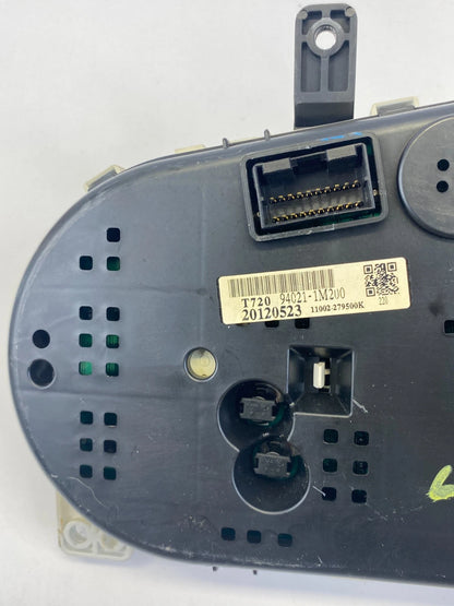 2011-2013 KIA FORTE INSTRUMENT CLUSTER SPEEDOMETER GAUGES 176K MILES 94021-1M200