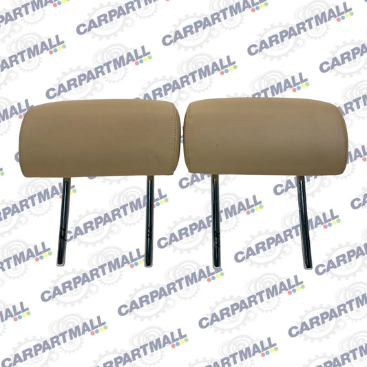 04-10 BMW 525I 530I REAR LEFT & RIGHT SEAT HEADREST HEAD REST PAIR SET OEM