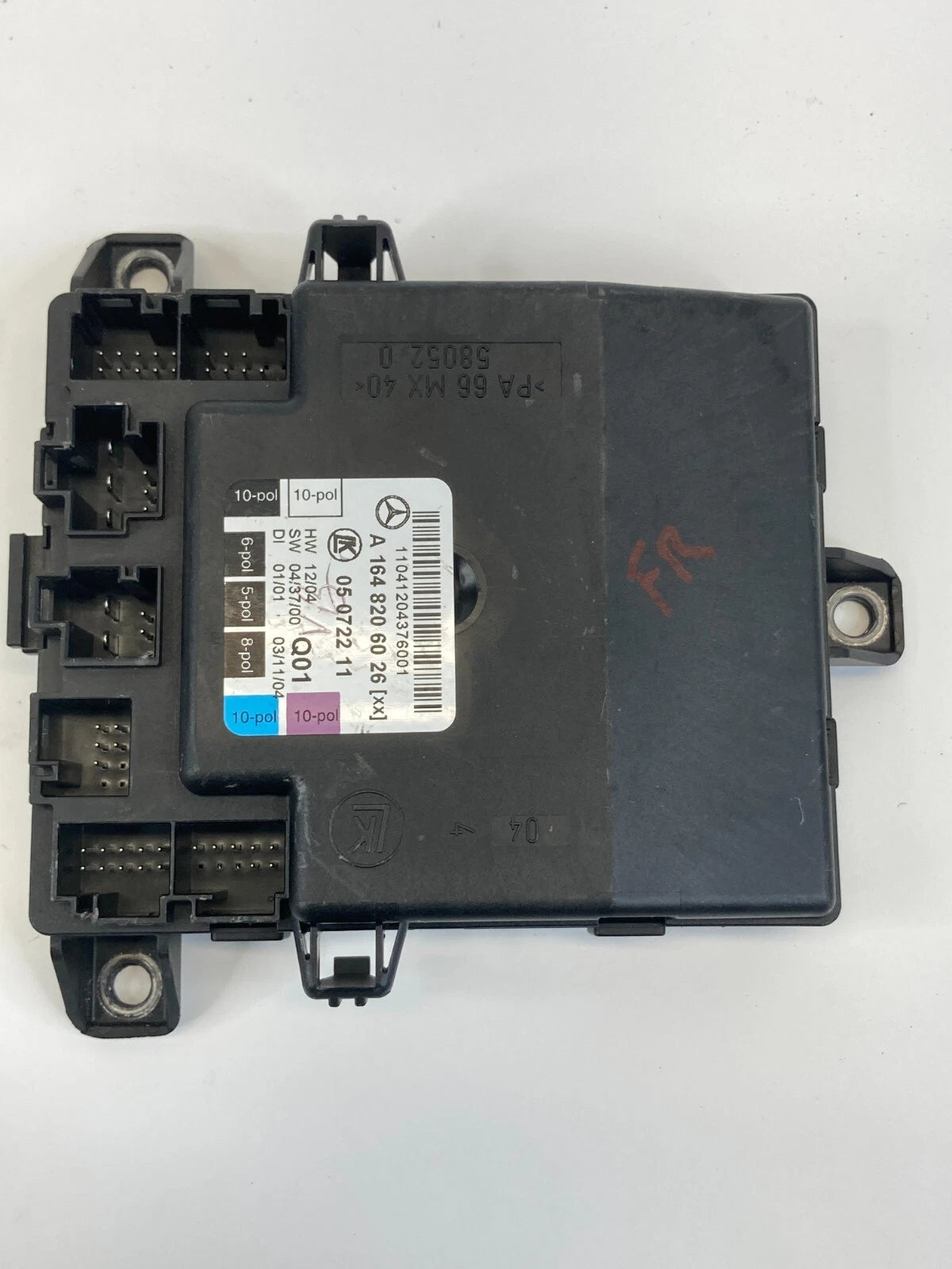 2006 2007 MERCEDES-BENZ ML500 FRONT RIGHT SIDE DOOR COMPUTER CONTROL MODULE UNIT
