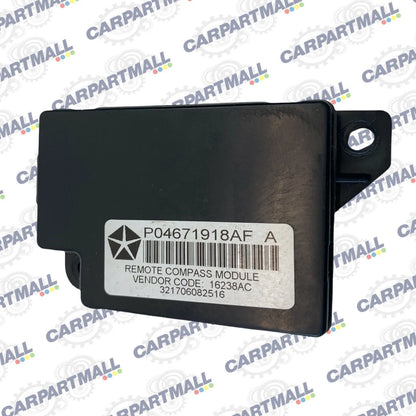 2008 2009 CHRYSLER TOWN & COUNTRY REMOTE COMPASS CONTROL MODULE UNIT OEM