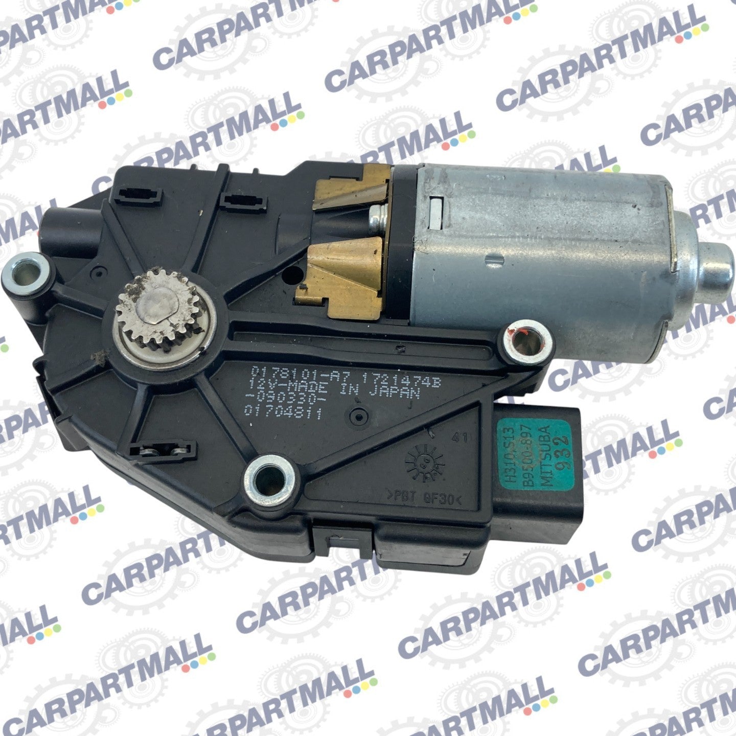 2008-2013 Infiniti G37 Sedan Sunroof Sun Roof Motor Assembly 0178101-A7