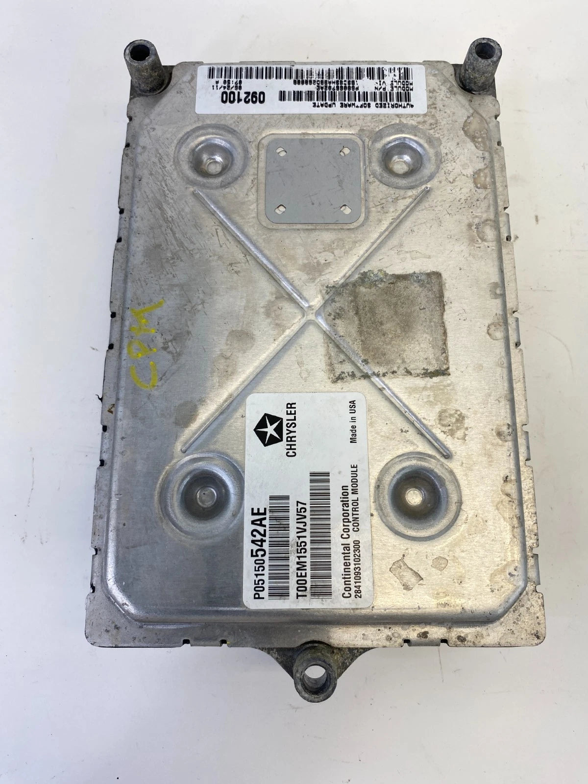 2011 11 DODGE CALIBER COMPASS 2.0L ENGINE COMPUTER MODULE ECM ECU 5150542AE OEM